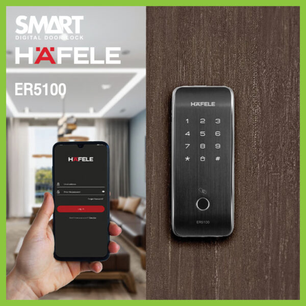 Smart Digital Lock HAFELE รุ่น ER5100 - Image 5