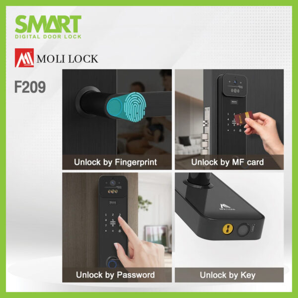 Smart Digital Lock Molilock รุ่น F209 - Image 6