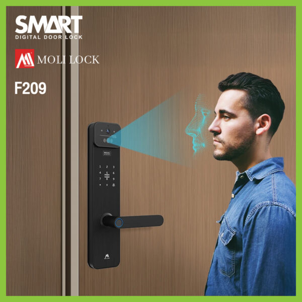 Smart Digital Lock Molilock รุ่น F209 - Image 2