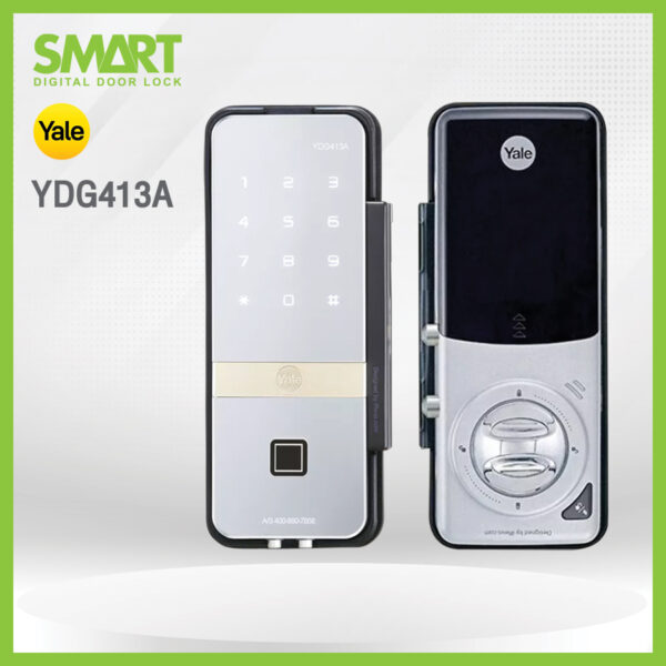 Smart Digital Lock Yale YDG413A Glass Door Lock - Image 5