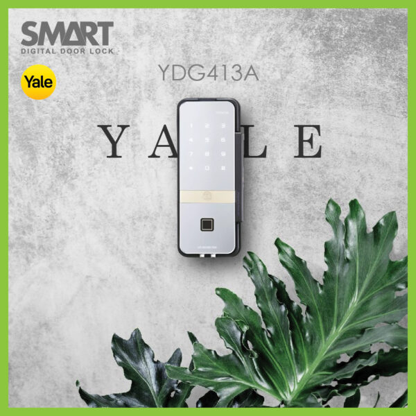 Smart Digital Lock Yale YDG413A Glass Door Lock - Image 6