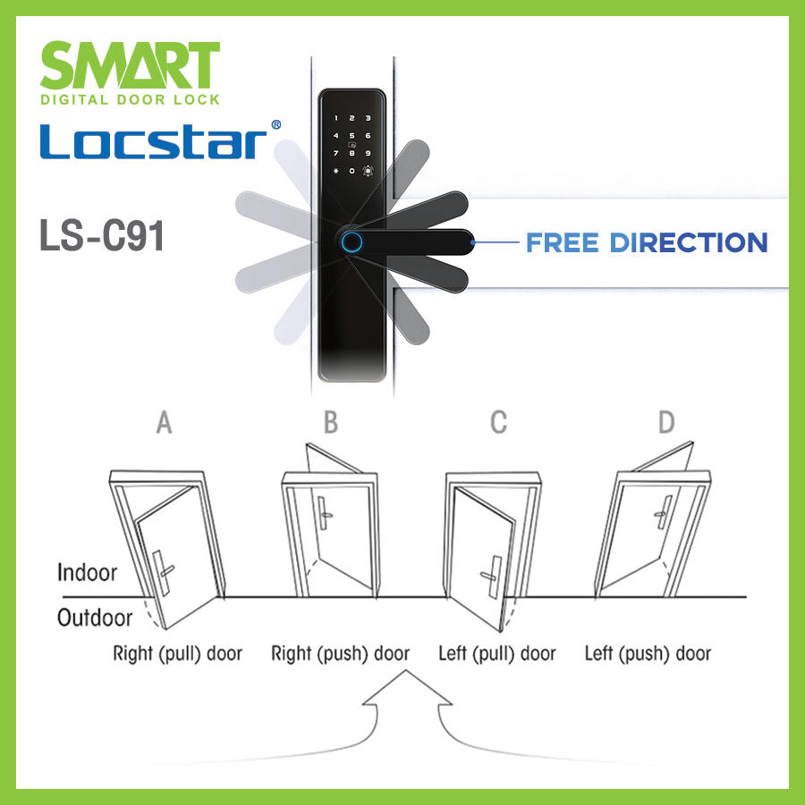 Smart Digital Lock C91 - Image 8