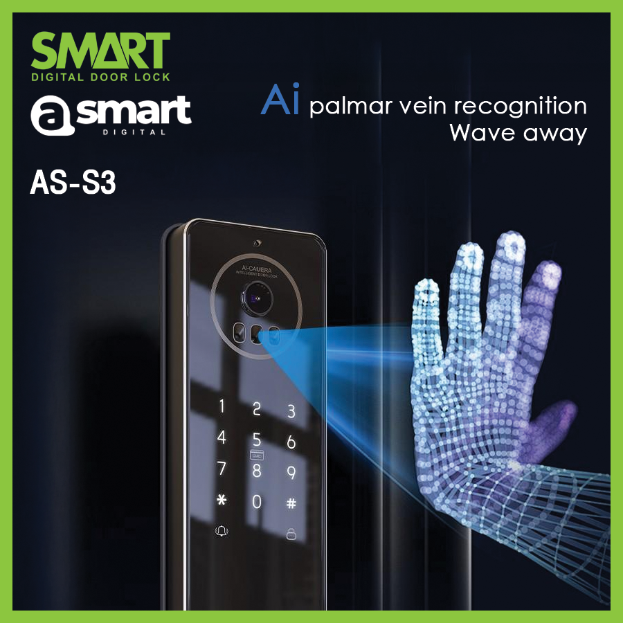 Smart Digital Lock A Smart รุ่น AS-S3 - Image 7