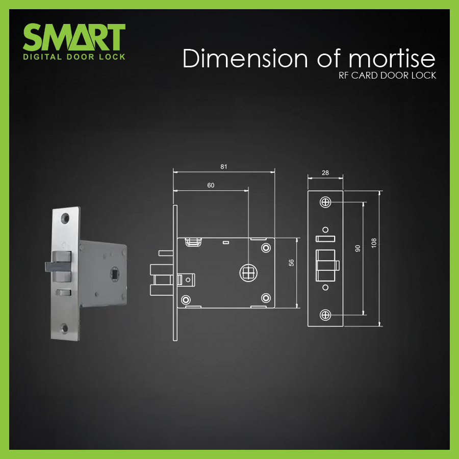 Smart Digital Hotel Lock รุ่น AH116E - Image 8