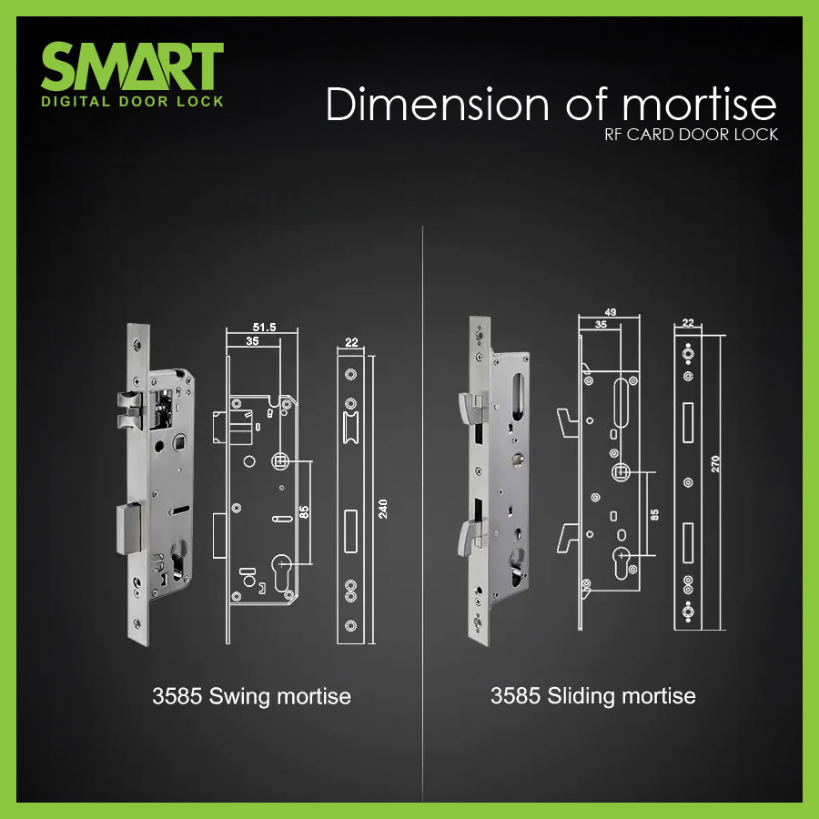 Smart Digital Hotel Lock รุ่น AH103 - Image 8
