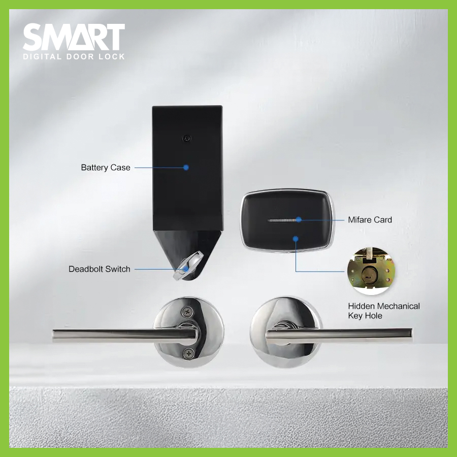 Smart Digital Hotel Lock รุ่น AH203 - Image 5
