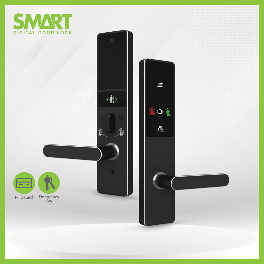 Smart Digital Hotel Lock รุ่น AH303DP